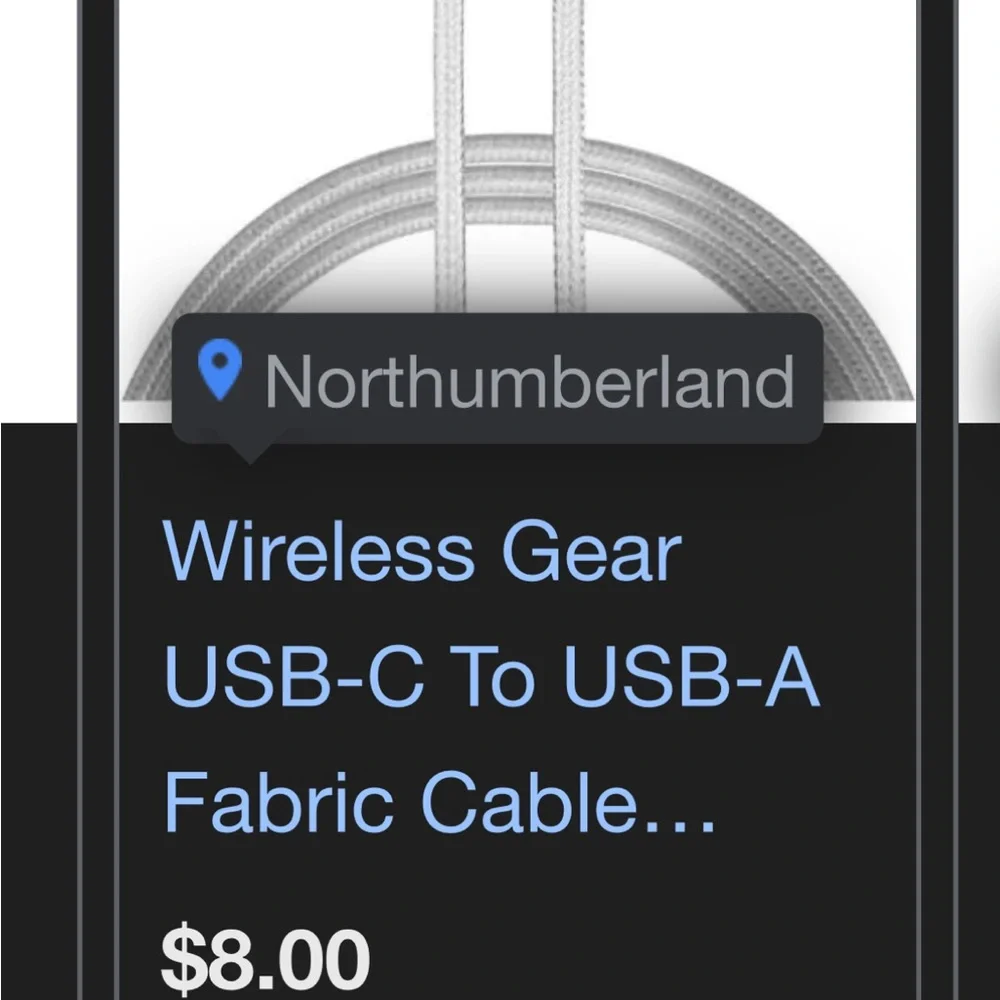 $25 for 8 chargers rather than $64. Braided USB Charging Cables - Silver and Tan